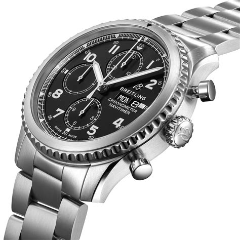 breitling navitimer 8 chronograph 43 schwarz